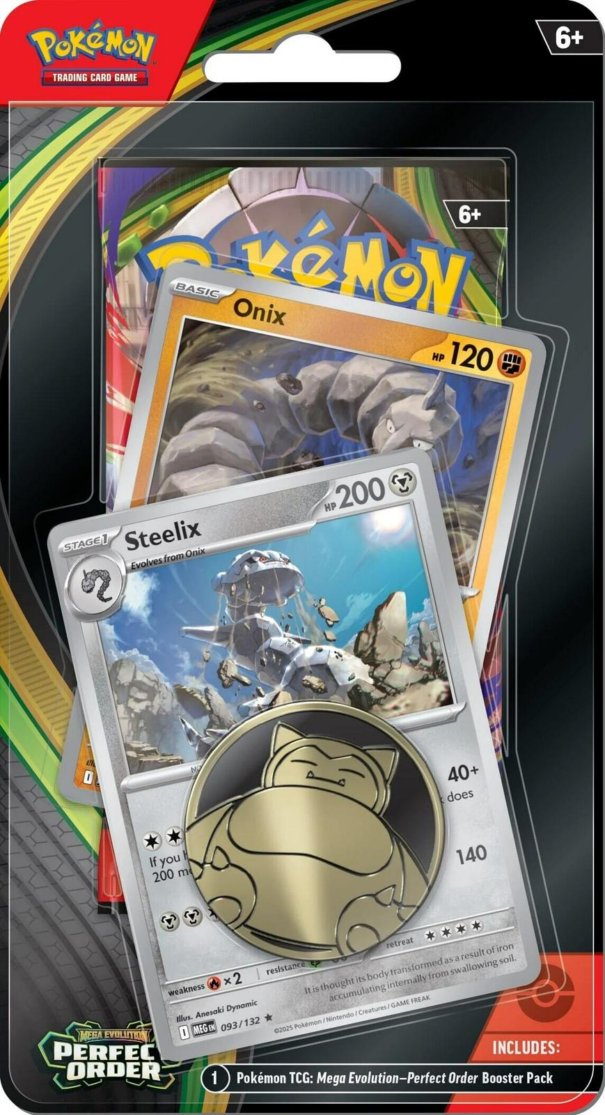 Pokemon Perfect Order Premium Checklane Blister: Steelix